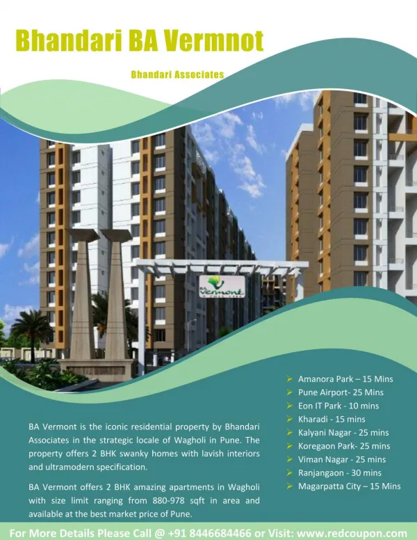 Bhandari BA Vermont New Residential Project at Wagholi