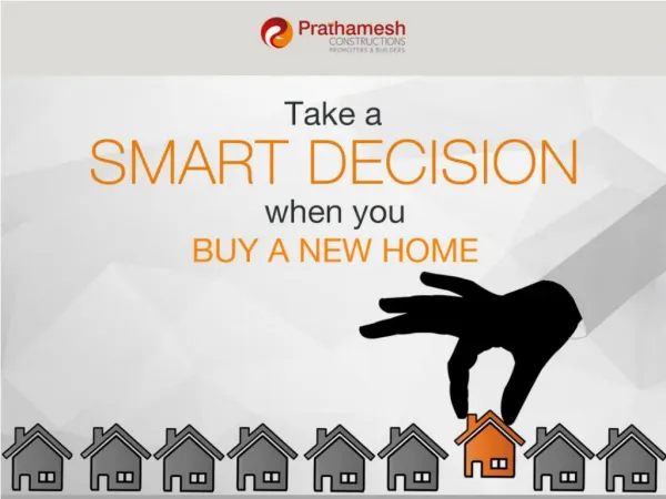 Take A Smart Decision When You Buy A New Home