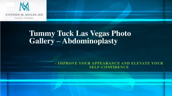 Tummy Tuck in Las Vegas