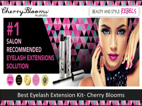 Best Eyelash Extension Kit - Cherry Blooms