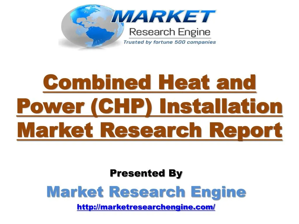 combined heat and power chp installation market research report