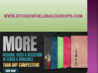 Mottled Backdrops - slide 1