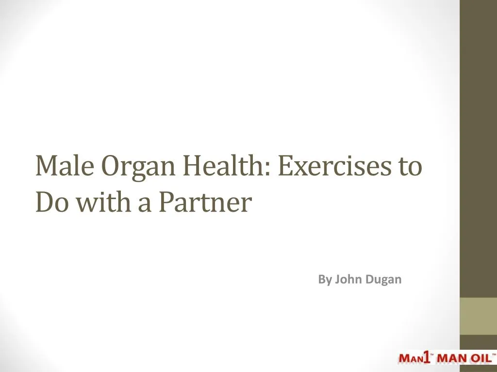 male organ health exercises to do with a partner
