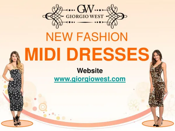 Women's Midi Dresses | Designer Midi Dresses