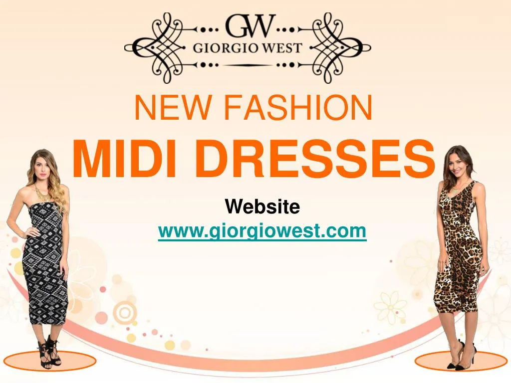 new fashion midi dresses