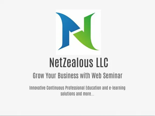 NetZealous LLC Web Seminars