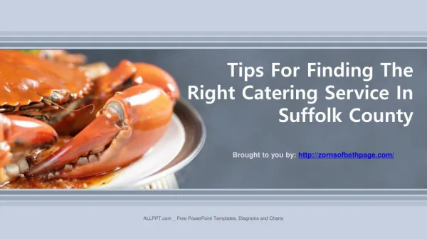 Tips For Finding The Right Catering Service In Suffolk County