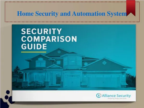 Home automation security system in Connecticut USA