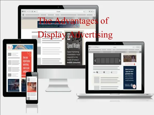 The Advantages of Display Advertising