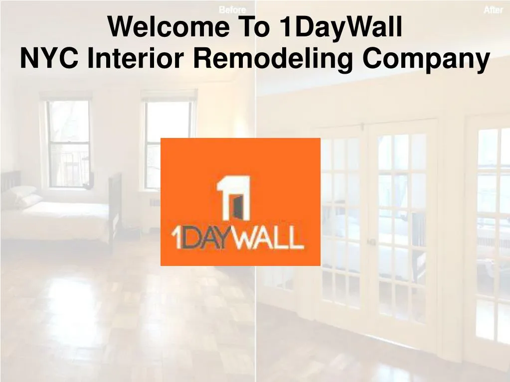 welcome to 1daywall nyc interior remodeling company