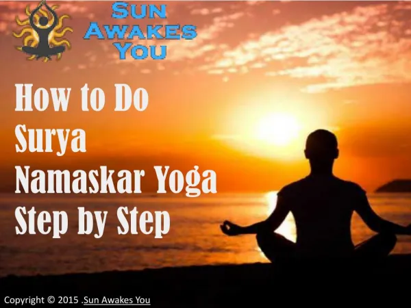 How to Do Surya Namaskar Yoga Step by Step