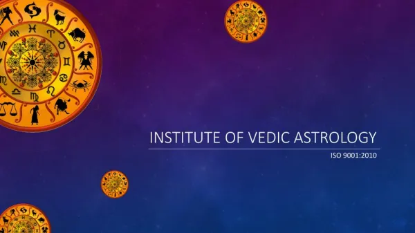Institute of Vedic Astrology
