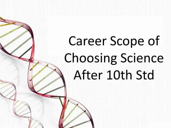 What is the Career Scope for Students who Chose Science After Class X?