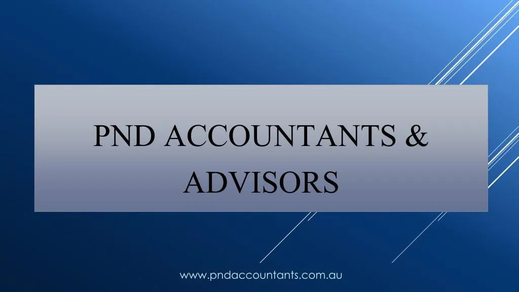 pnd accountants advisors