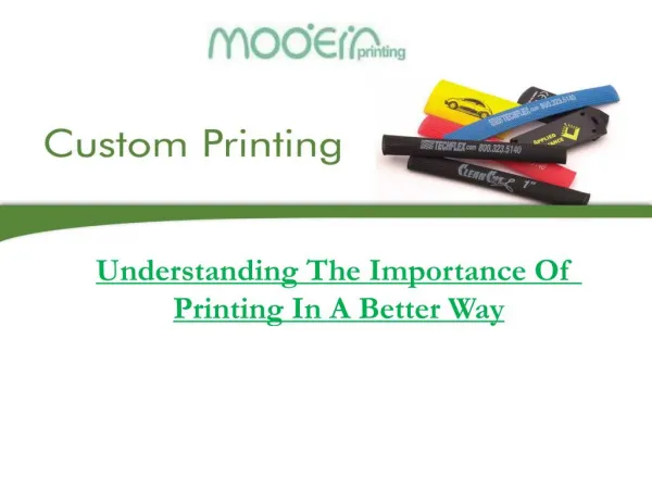 Understanding the importance of printing in a better way