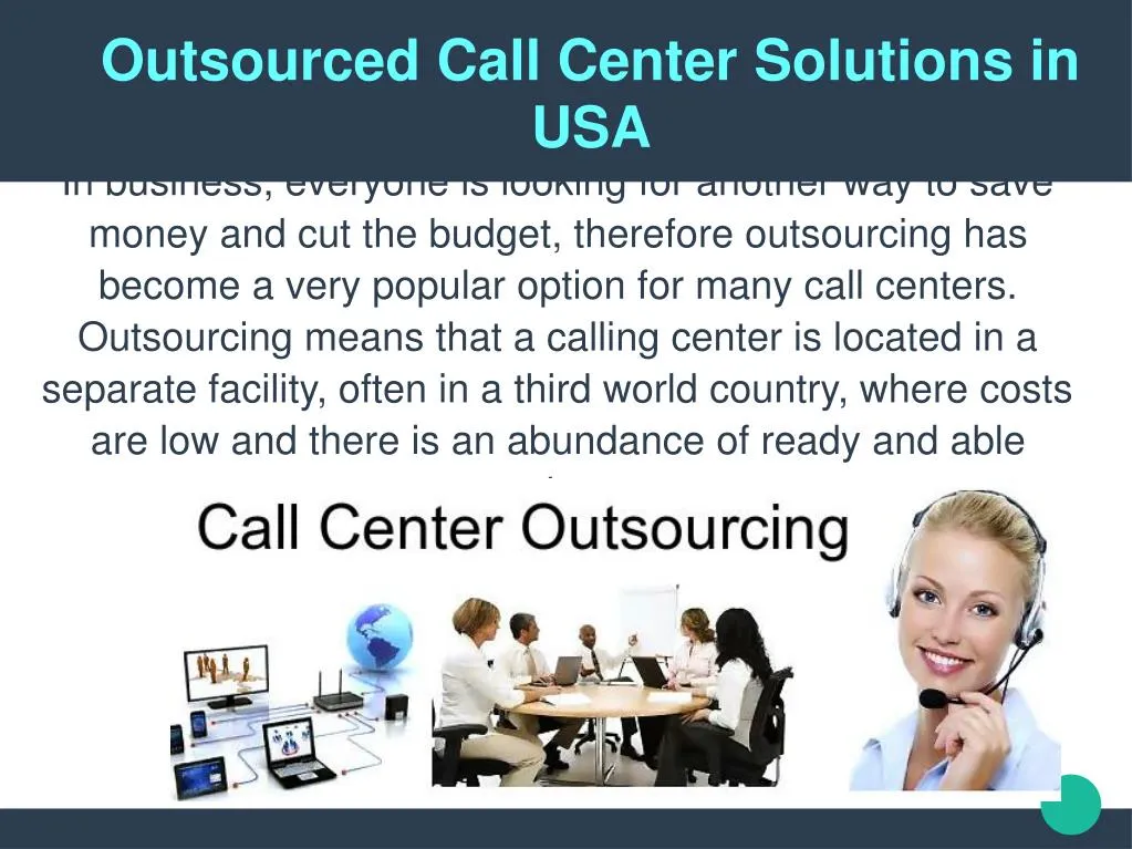 outsourced call center solutions in usa