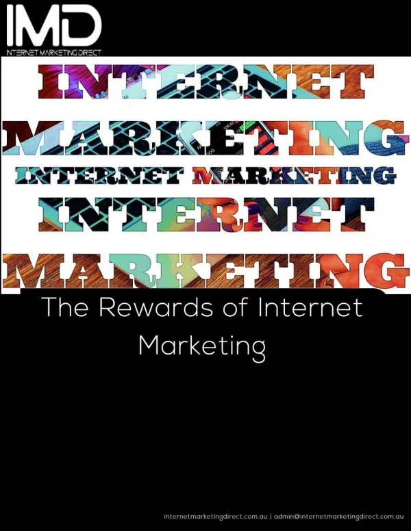 The Rewards of Internet Marketing