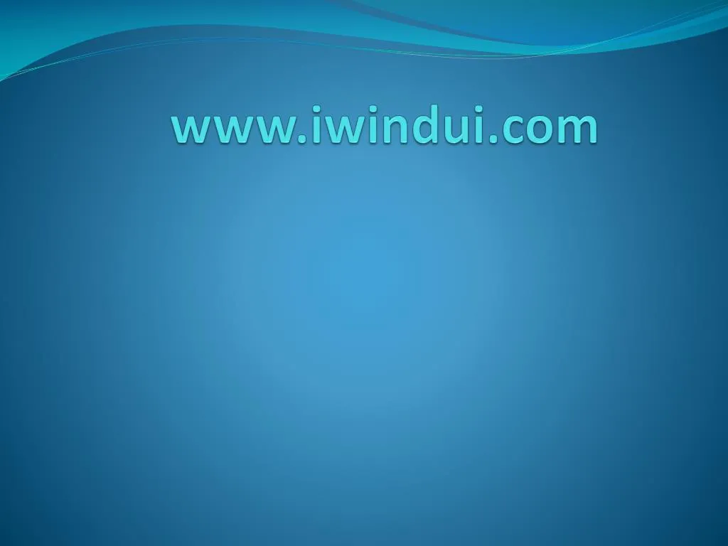 www iwindui com