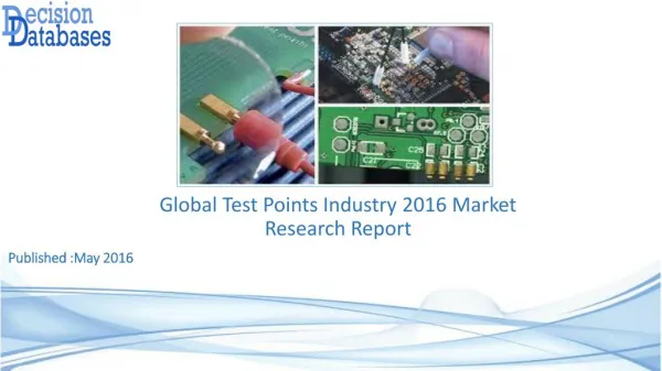 Global Test Points Industry Share and 2021 Forecasts Analysis