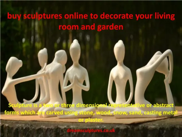 Buy Sculptures Online to Decorate Your Living Room and Graden