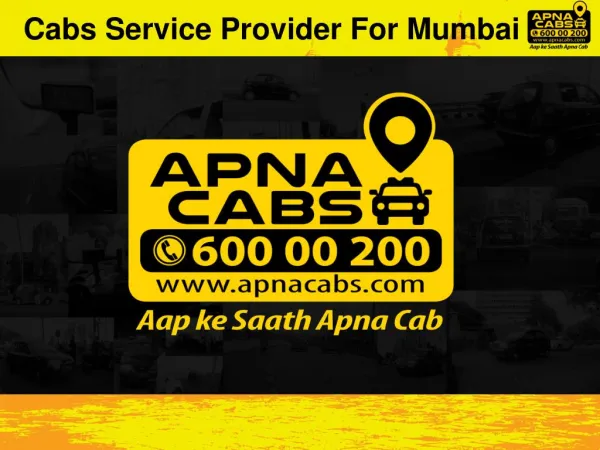 Cabs Service Provider For Mumbai