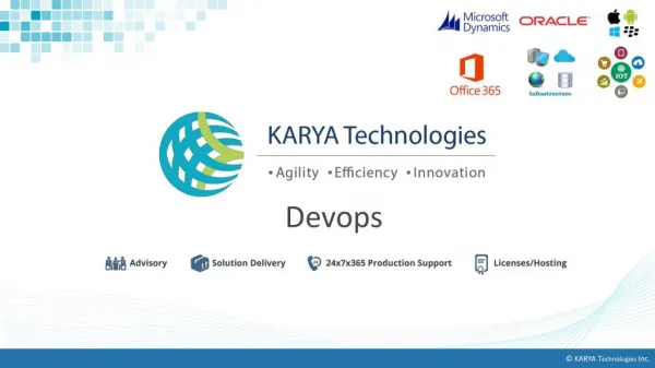 DevOps Solutions At Affordable Rates, DevOps Service Providers - KARYA Technologies