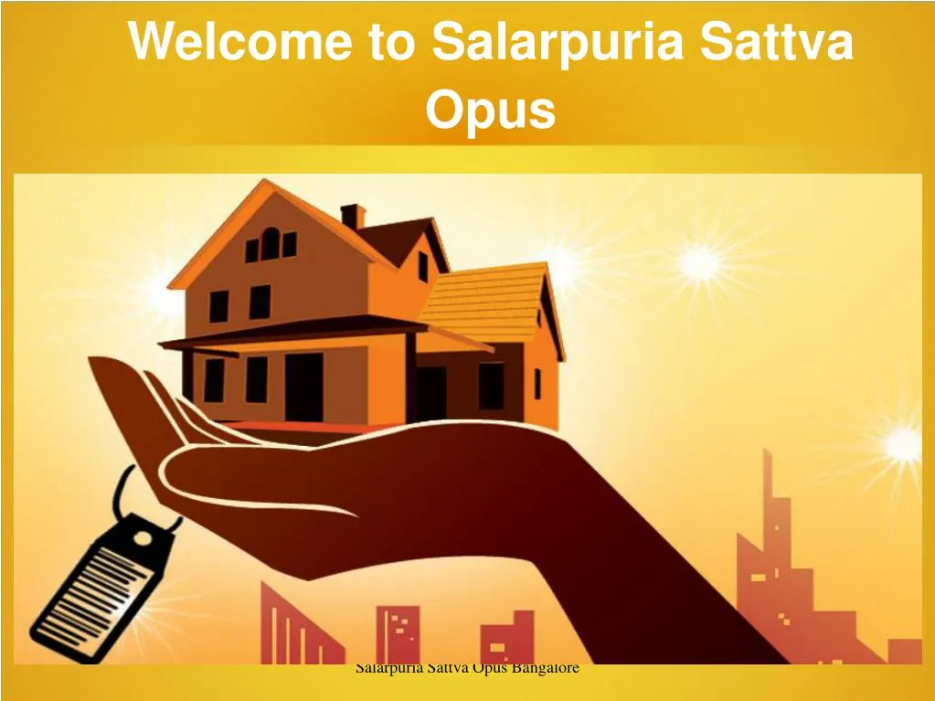 welcome to salarpuria sattva opus