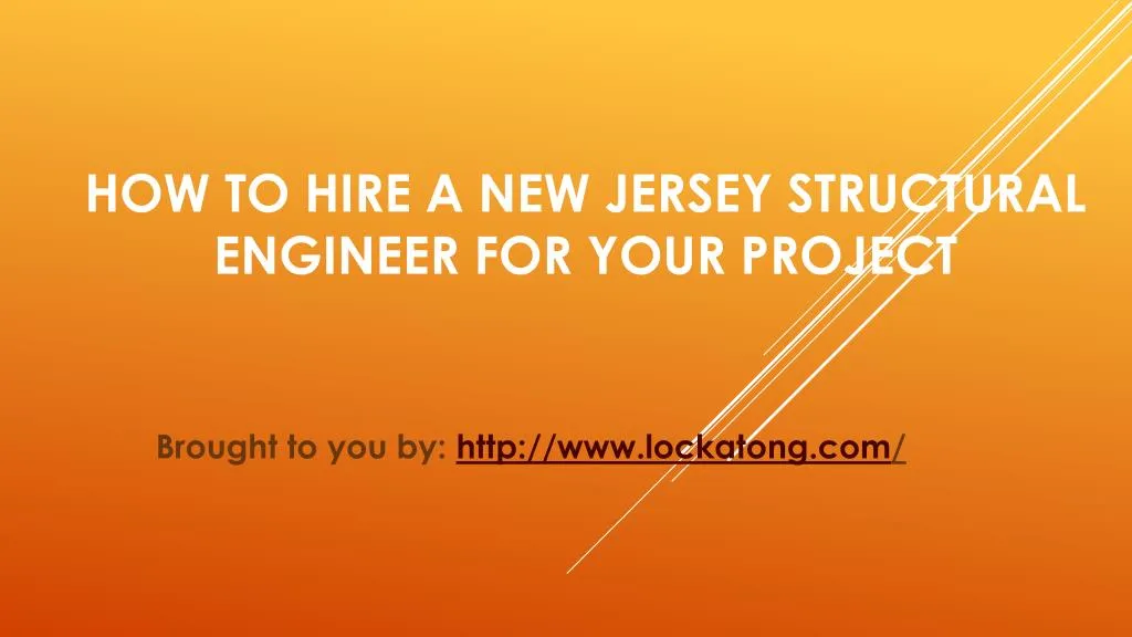 how to hire a new jersey structural engineer for your project