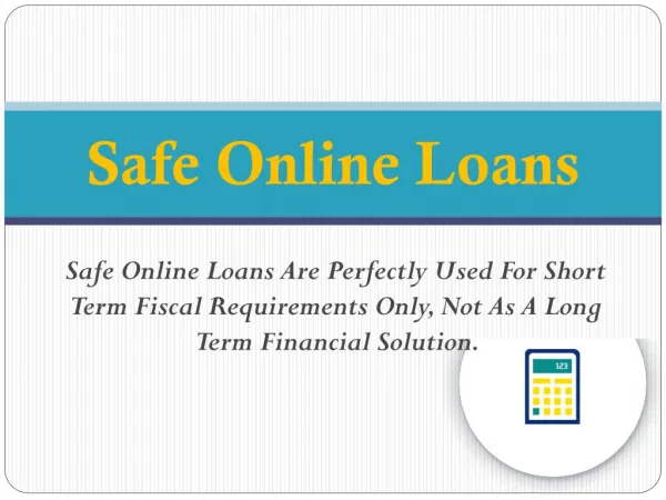 Safe Online Loans Expose Financial Coercion Within Budget