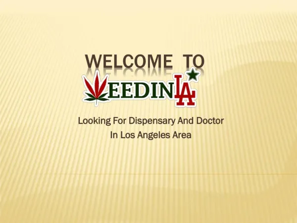 Marijuana Dispensaries Near Me in Los Angeles