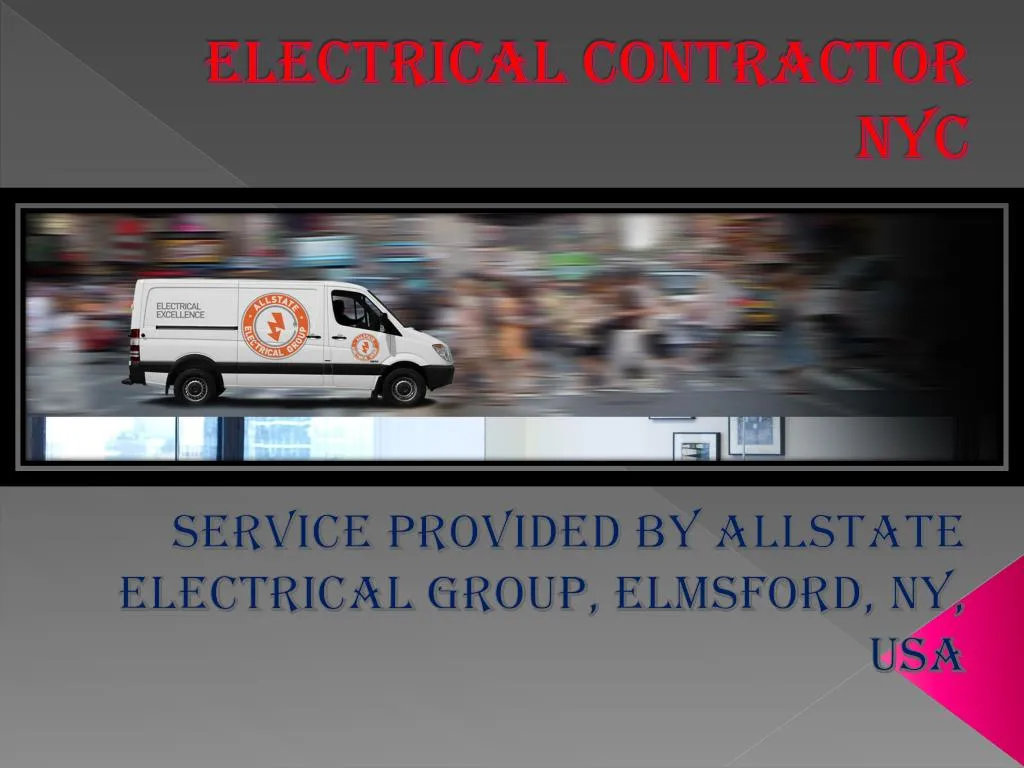 electrical contractor nyc