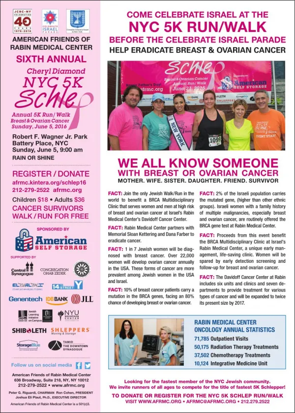 HELP ERADICATE BREAST & OVARIAN CANCER