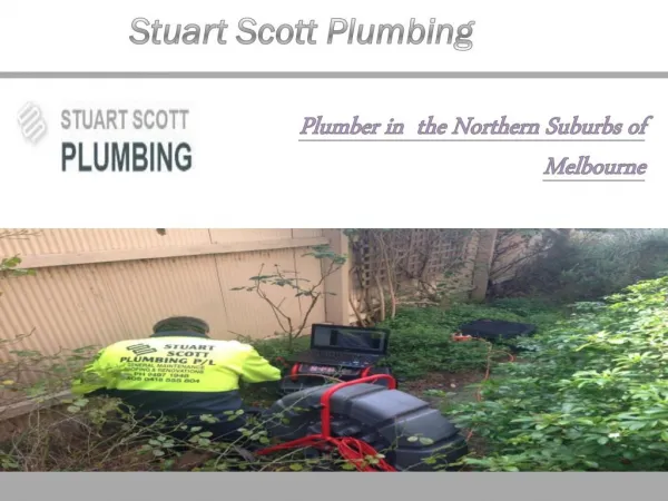 Stuart scott plumbing - plumber in melbourne
