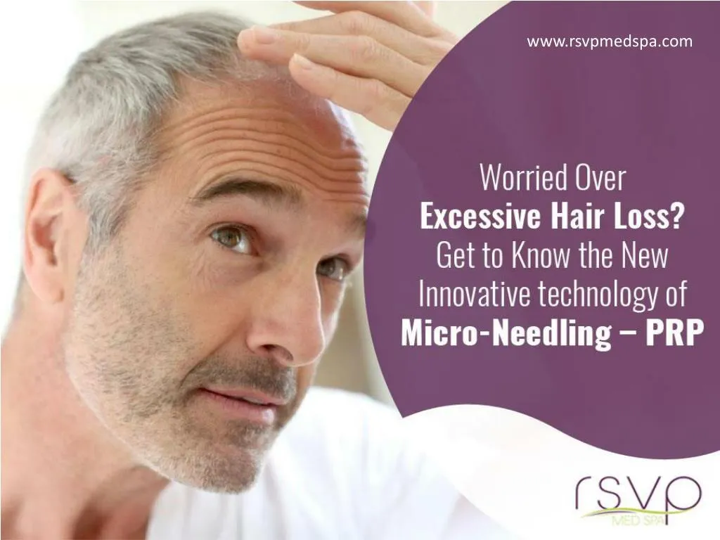 worried over excessive hair loss get to know the new innovative technology of micro needling prp