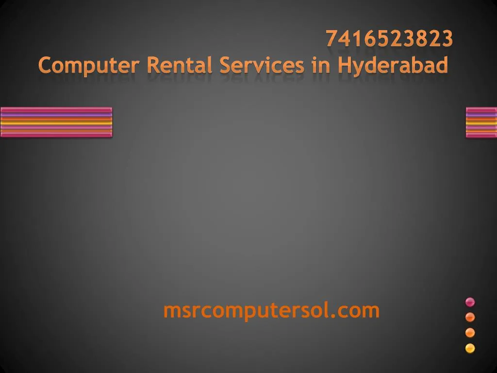 7416523823 computer rental services in hyderabad