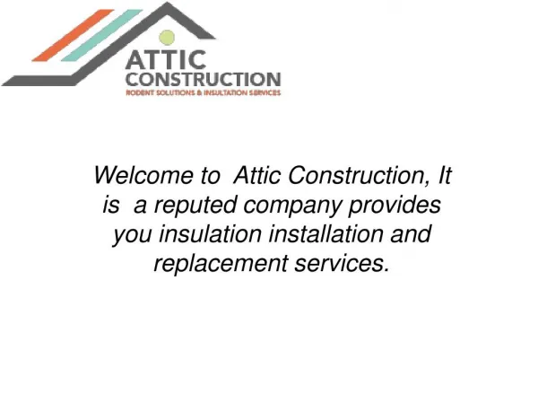 Attic Insulation Company