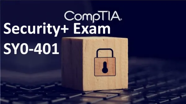 CompTIA Security SY0-401 Practice Test Questions