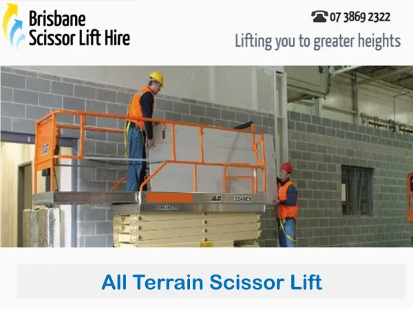 All Terrain Scissor Lift