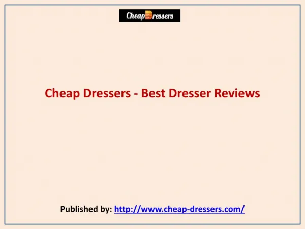 Cheap Dressers - Best Dresser Reviews