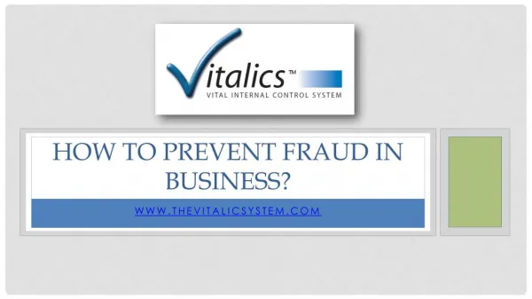 How to Prevent Fraud in Business?