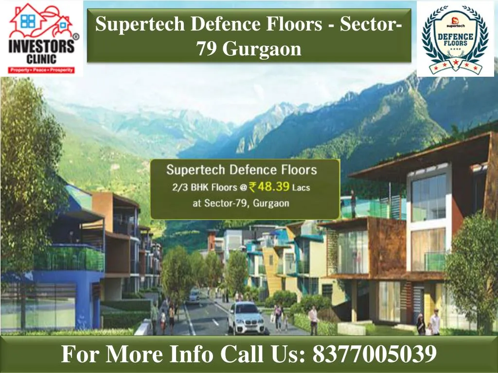 supertech defence floors sector 79 gurgaon