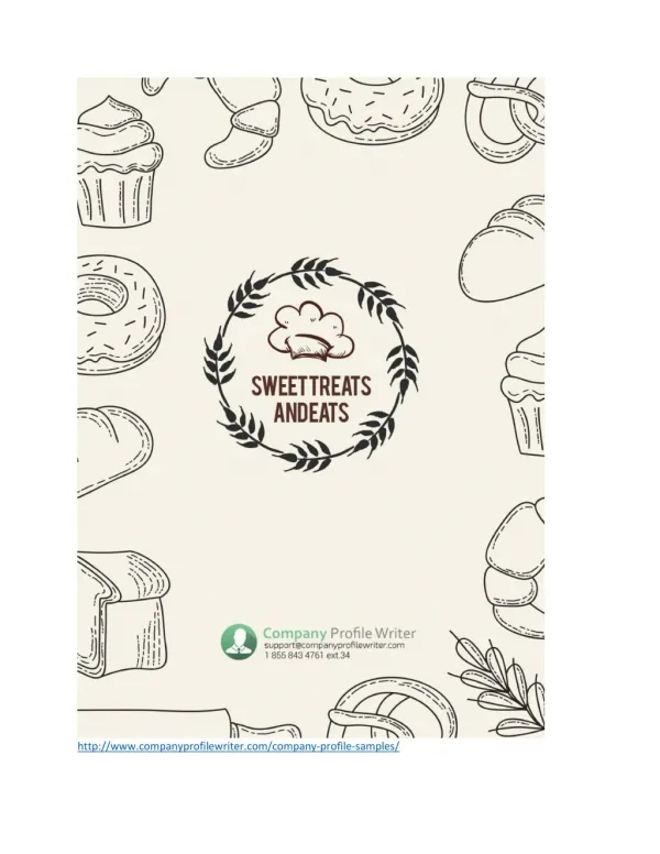 Bakery Company Profile Template