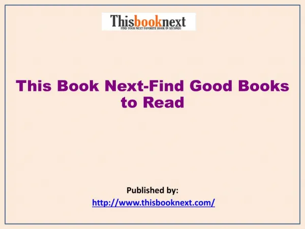 Find Good Books to Read