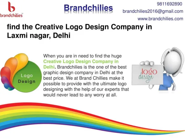 find the Creative Logo Design Company in Laxmi nagar, Delhi