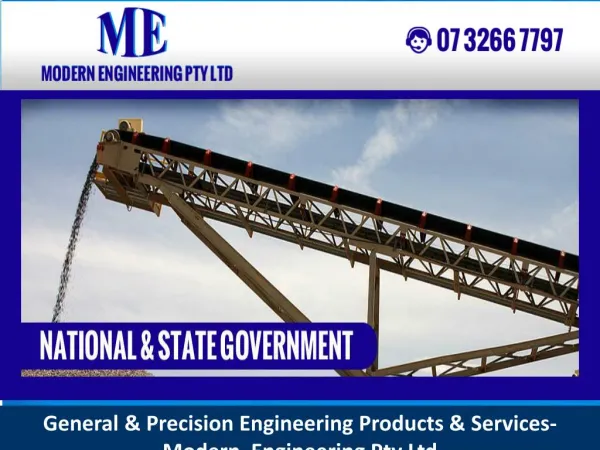 General & Precision Engineering Products & Services- Modern Engineering Pty Ltd