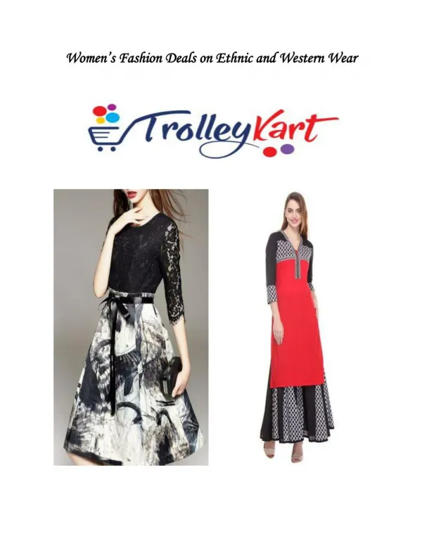Women Ethnic and Western Collection by TrolleyKart