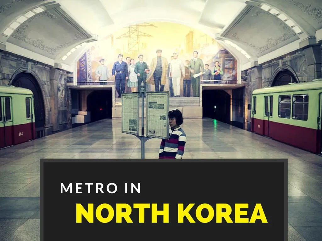 riding the metro in north korea