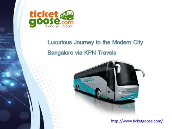 Luxurious Journey to the Modern City Bangalore via KPN Travels