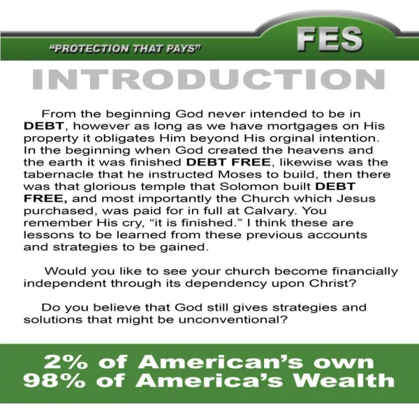 Church Fundraising Idea to Become Debt Free and Increase Tithing