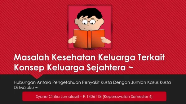 Masalah Kesehatan Keluarga Terkait Konsep Keluarga Sejahtera ~